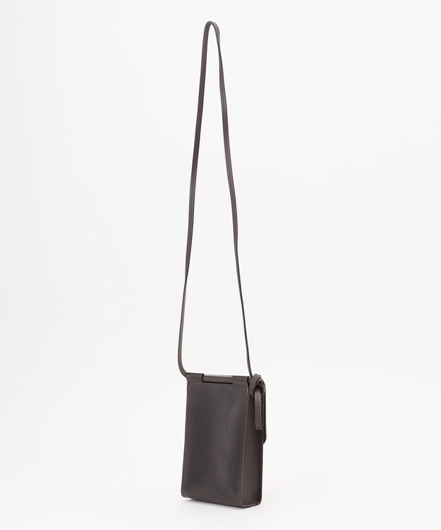 GRACE CONTINENTAL Flap mini Bag ダークブラウン