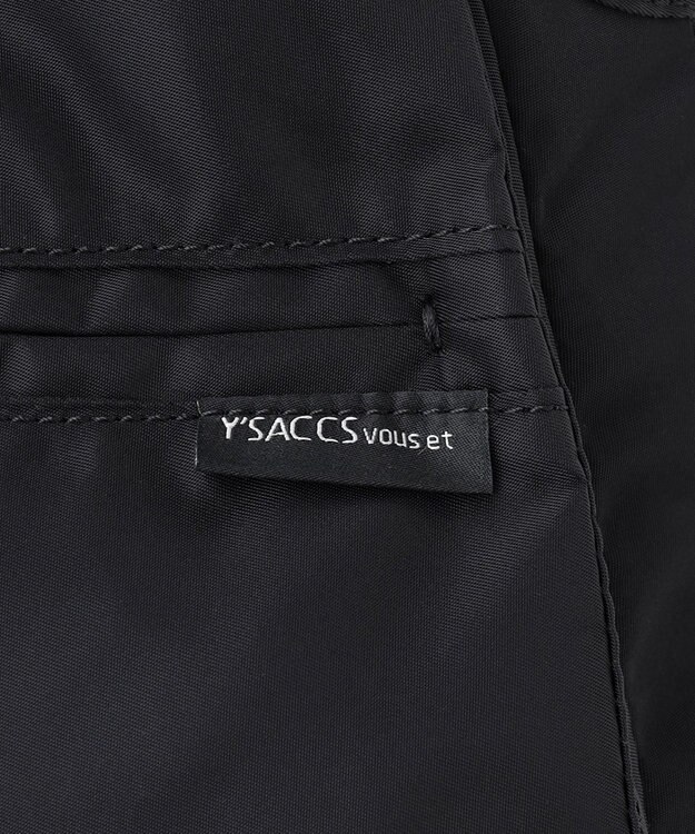 Y'SACCS 【Y’SACCS vous et】立体ポケットクリテ2WAYトート ブラック
