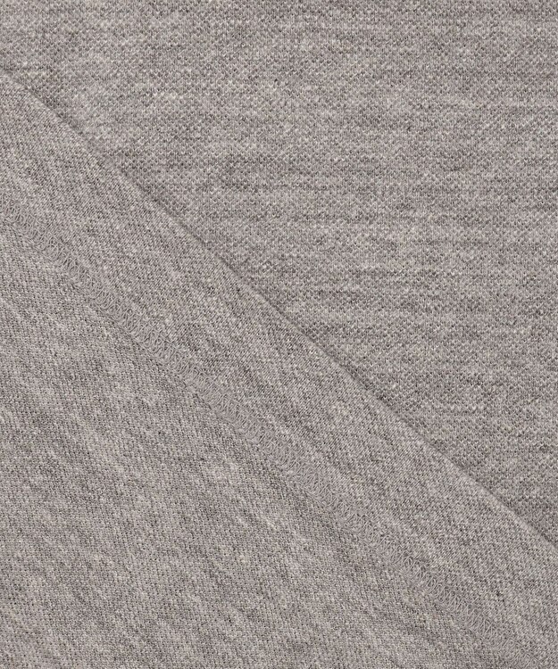 JOSEPH ABBOUD 【サスティナブル素材/柔らかな肌触り/ジャパンファブリック】 コットンラフィー Vネック Ｔシャツ ライトグレー系