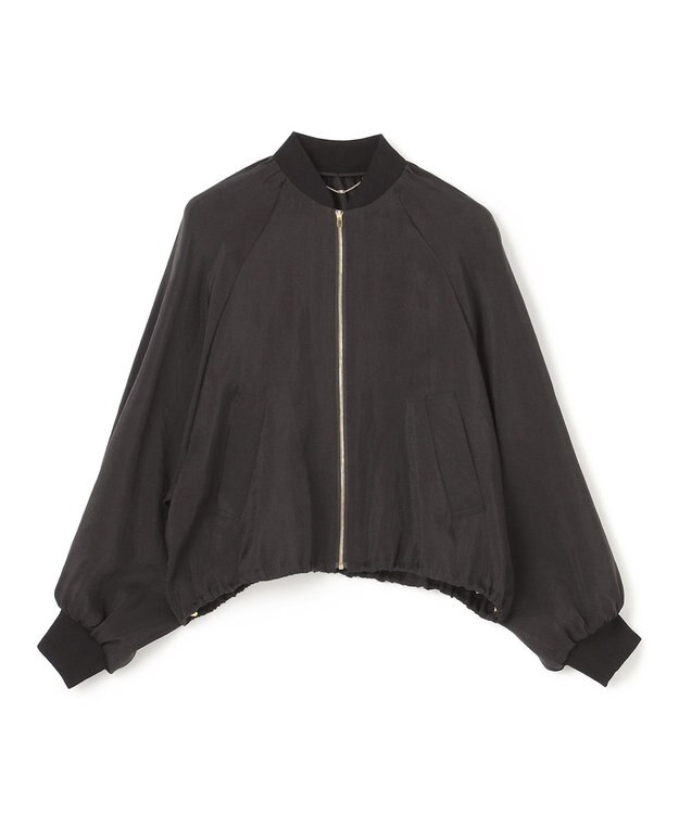 BEIGE， NINA / タフタブルゾン Black