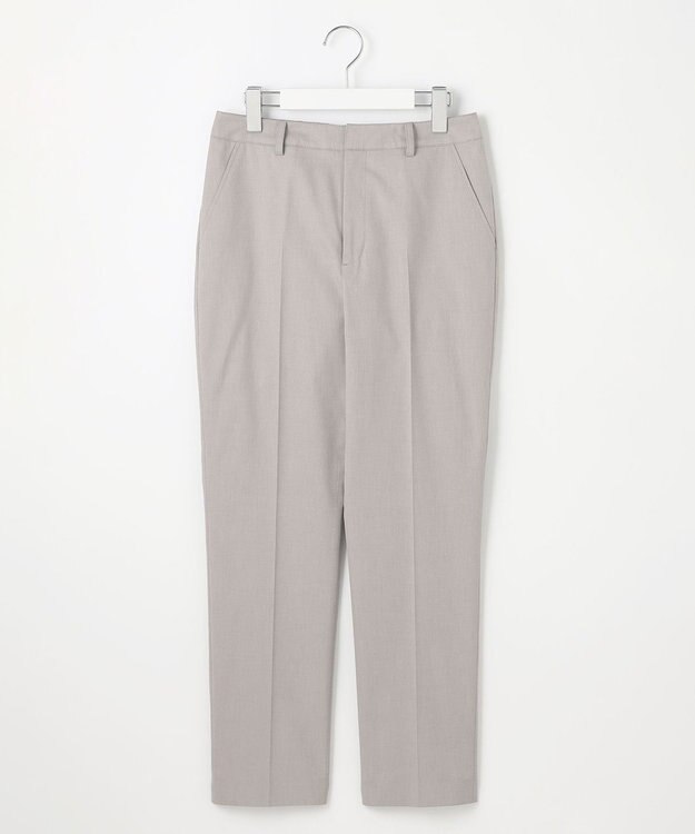 J.PRESS LADIES 【セットアップ対応・洗える・撥水】コットンFITTY テーパード パンツ ベージュ系