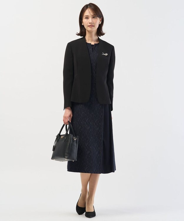 J.PRESS LADIES 【2way】separate トートバッグ ブラック系