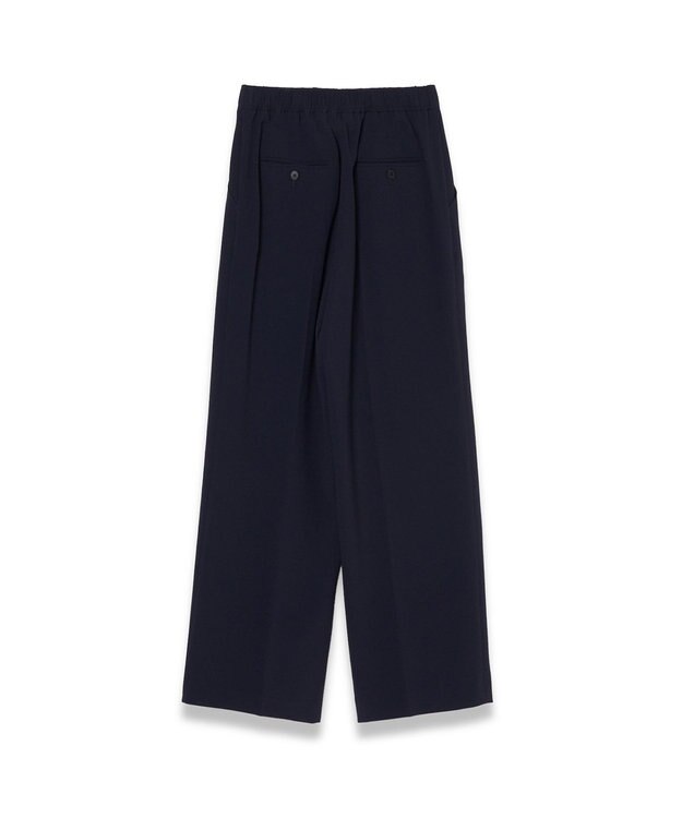 JOSEPH 【WEB&OUTLET限定・洗える】ラリーキャディー　ストレートワイドトラウザーズ Navy