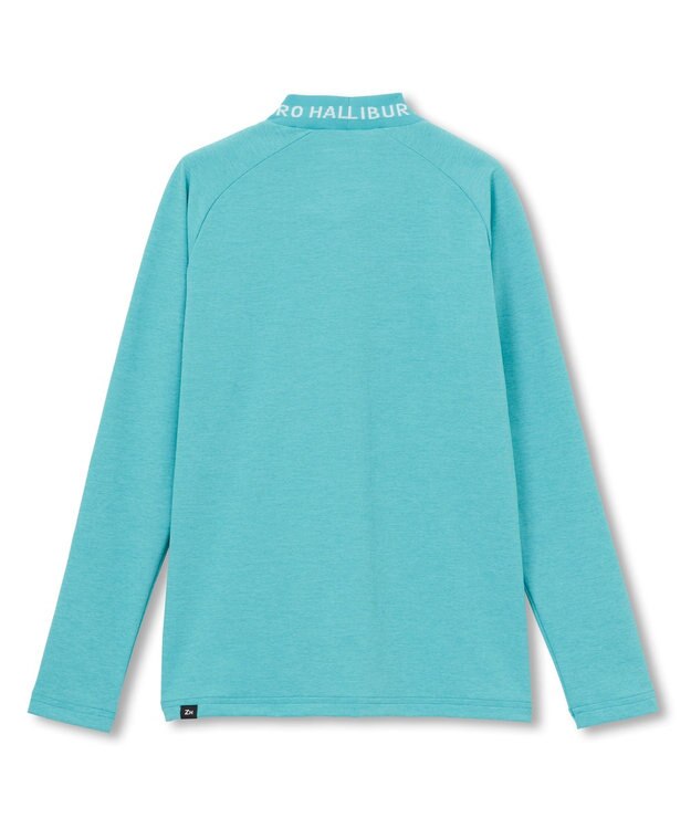 ZERO HALLIBURTON ZHG-W4b  デルタソロテックスロングリブモックネックTシャツ 82687 レディースゴルフ ミントグリーン