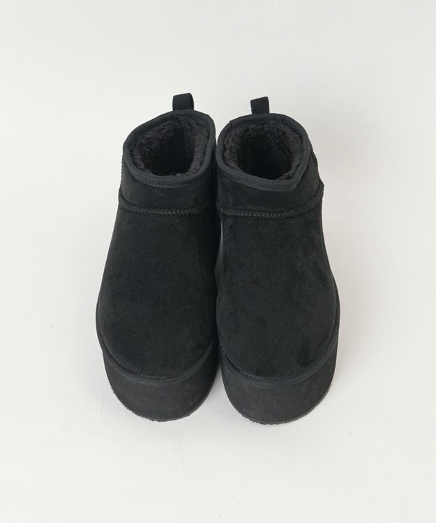 WEGO Fムートンブーツ ブラック