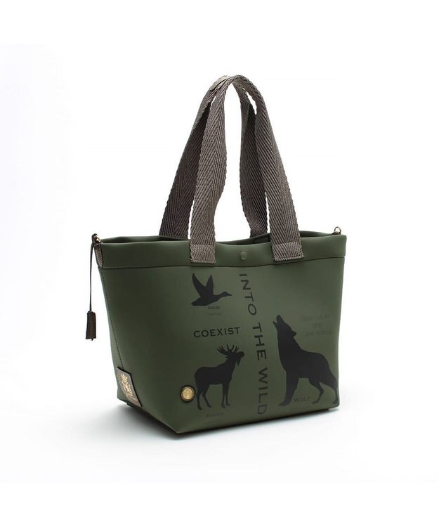 A.D.M.J. 【魔法のように軽い】マジックライト/デイリートート32cm(Dカン＋) KHAKI,L