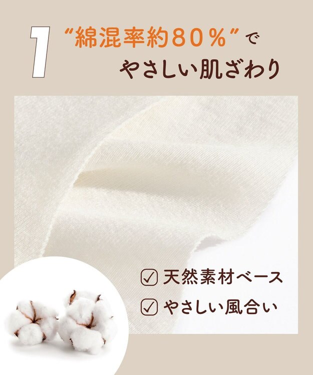 WACOAL ノンワイヤーブラ [GOCOCi/ワコール] ハーフトップ ブラトップ まるでつけていないような着ごこち 綿混 立体的なバストシルエット レディース CGG551 /ワコール ブルー