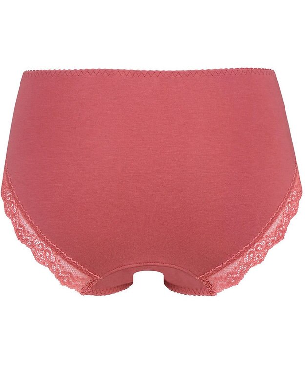 Wing Wing Lesiage 【5000シリーズ】 ペアショーツ はきこみ丈ふつう PF5000 ウイング／ワコール エンジ