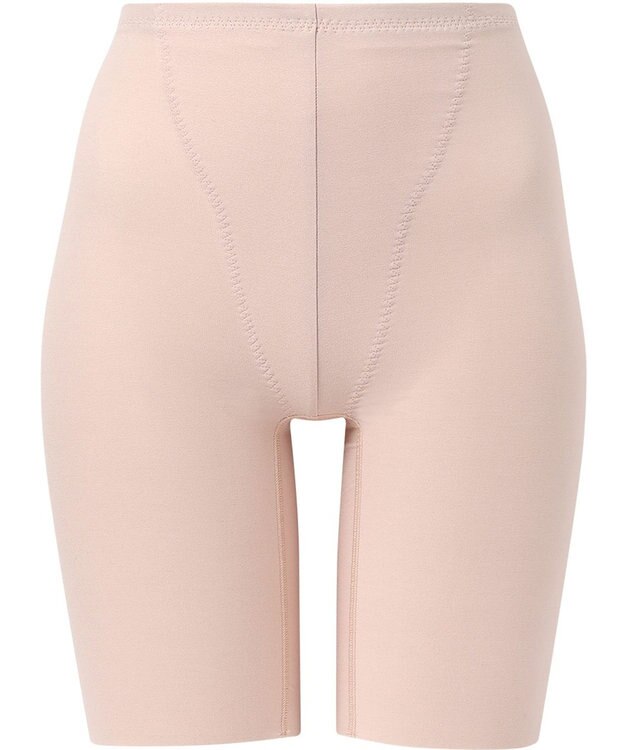 Wing 補整ショーツ ほどよいおなか押さえ まるみのあるヒップライン ラクな着用感 【Pパンツ】 ロング丈 はきこみ丈ふかめ KJ4825 ウイング／ワコール ベージュ