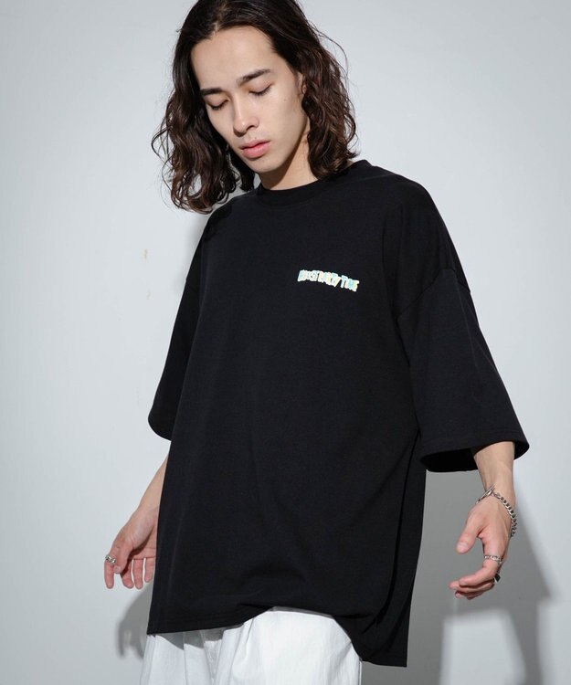 WEGO 【ユニセックス着用ITEM/MLサイズ展開】別注NEW　JACKグラフィックT（S） ブラックその他