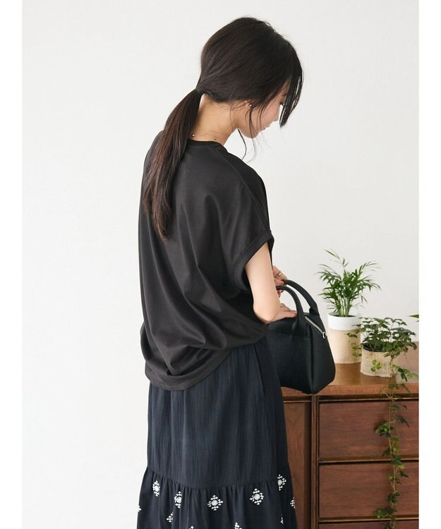 CRAFT STANDARD BOUTIQUE ＧＥＮＩＡＬ　プリントプルオーバー Black