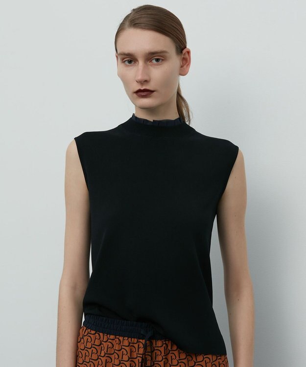 BEIGE， VALOIS / ニットトップス Navy