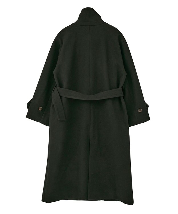 earth music&ecology 3WAYカラーロングコート Black