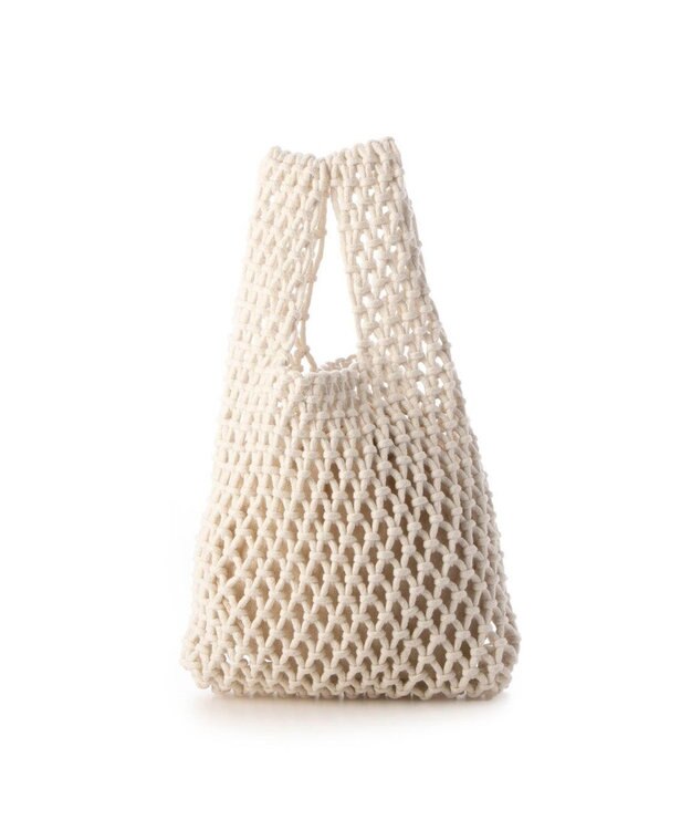 UNBILLION カシュカシュ cachecache / マクラメ2wayチェーンショルダー アイボリー