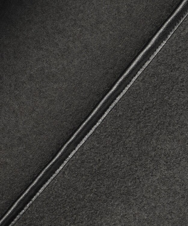 23区 コンプレストパイル ノーカラー アウター グレー系