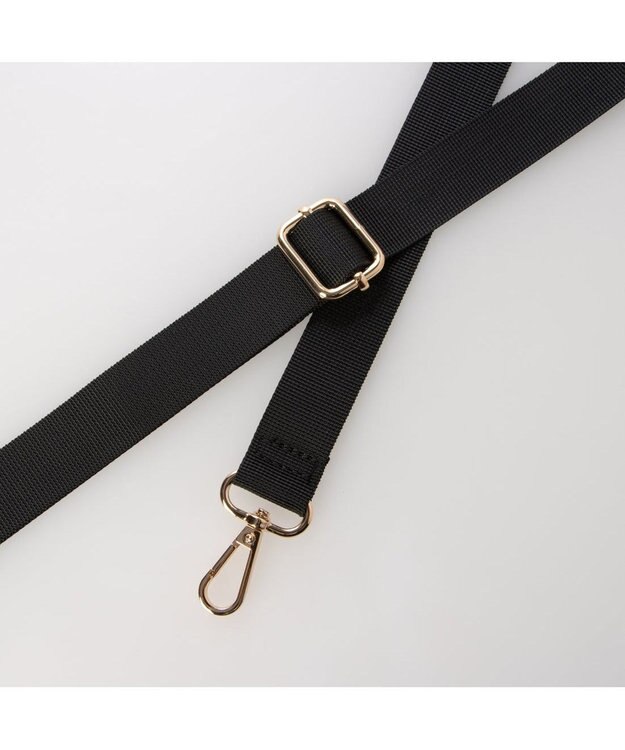 UNBILLION カシュカシュ cachecache / ヒネリ金具2wayナイロンキルティングトートM ブラック