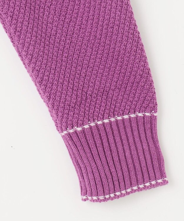 組曲 KIDS 【150-160㎝】クラシック カーディガン ライラック系