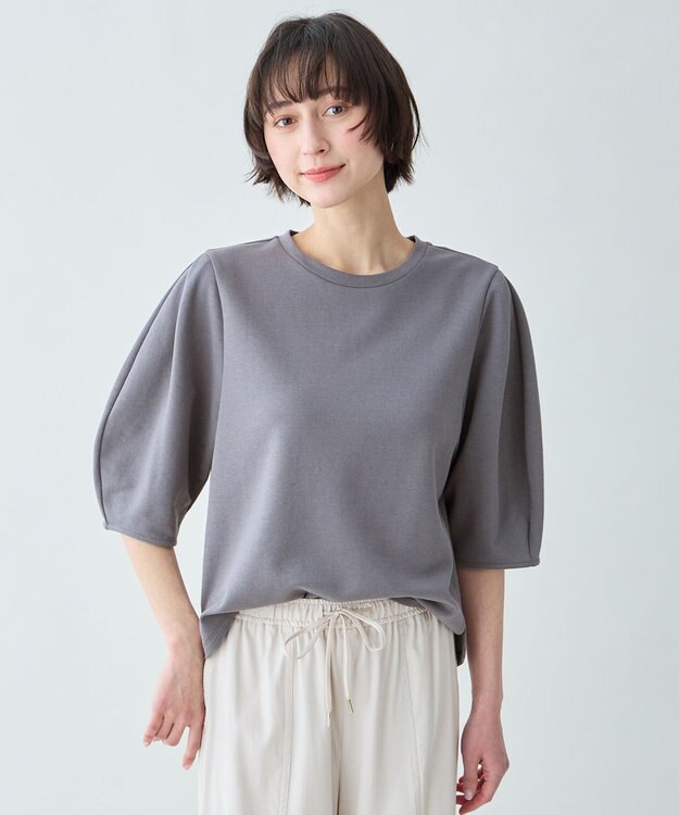 ANY ダンボールコクーンスリーブプルオーバー スレート