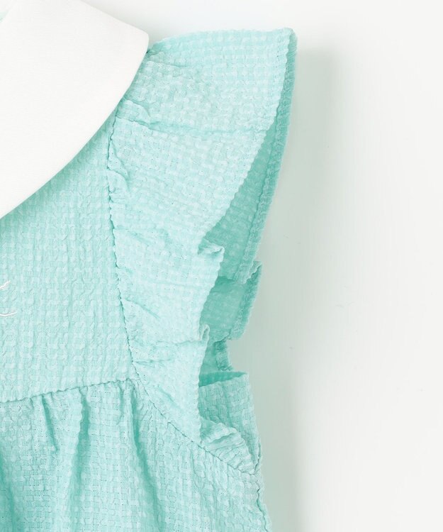 組曲 KIDS 【110-140㎝】ティアード チュニック ターコイズブルー