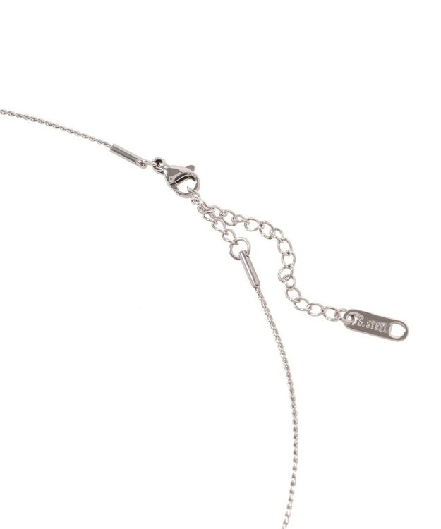 AMERICAN HOLIC 【ステンレス】スマイリートップネックレス Silver