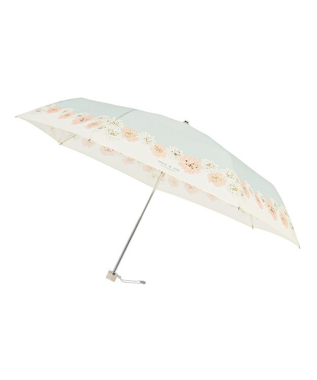 MOONBAT PAUL&JOE ACCESSOIRES(ポール＆ジョー アクセソワ) 折りたたみ傘 クリザンテーム ライトグレー