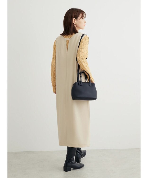 Green Parks ２ｗａｙ　洗えて着回せるジャンスカ Light Beige