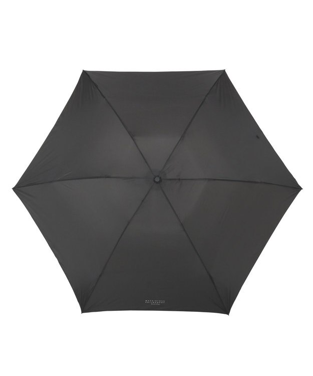 MOONBAT 【大きめ】マッキントッシュ フィロソフィー 折りたたみ傘 Barbrella 超軽量 約105g 無地 55cm ブラック