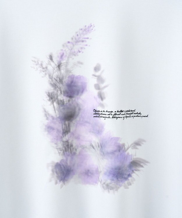 WEGO トロミドルマンフラワーモチーフT（S） 柄2