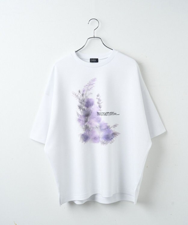 WEGO トロミドルマンフラワーモチーフT（S） 柄2