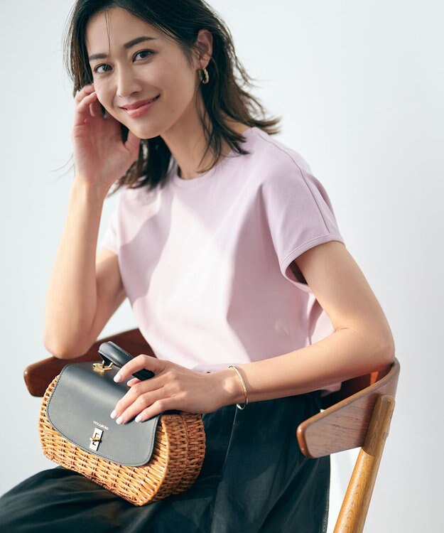 23区 S 【一部店舗限定】フレンチスリーブ IT TEE ピンク系