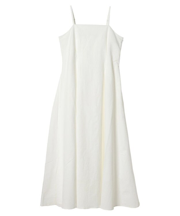 Green Parks バックデザインキャミワンピース Off White
