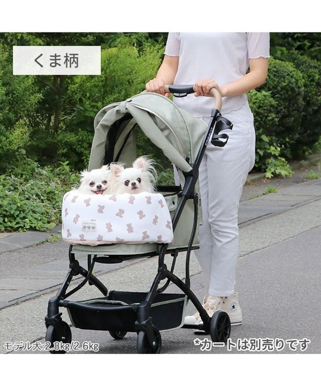 PET PARADISE ペットパラダイス ペットカート クッション 《くまちゃん柄》 くまちゃん