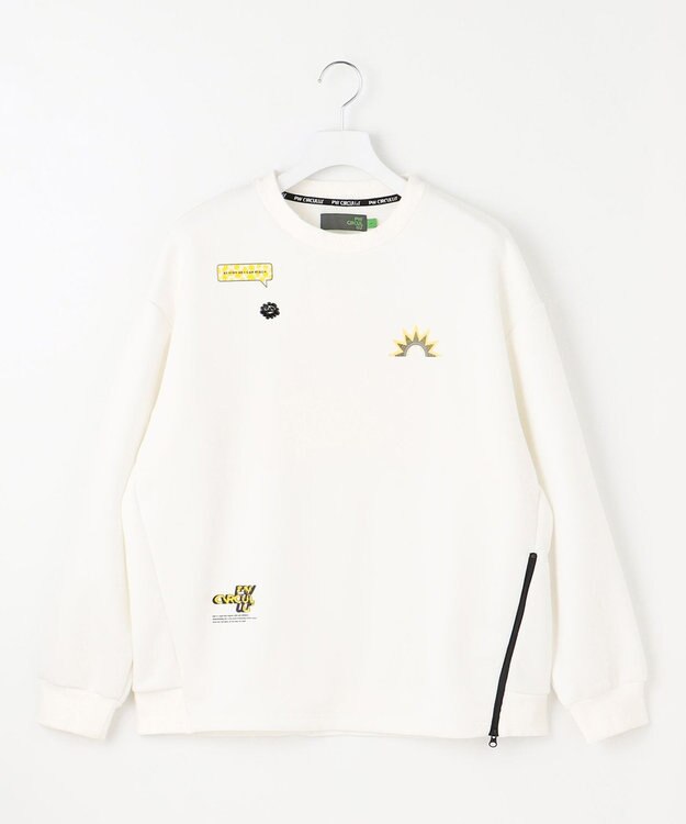 PW CIRCULUS 【MEN】グラフィック スエット ホワイト系