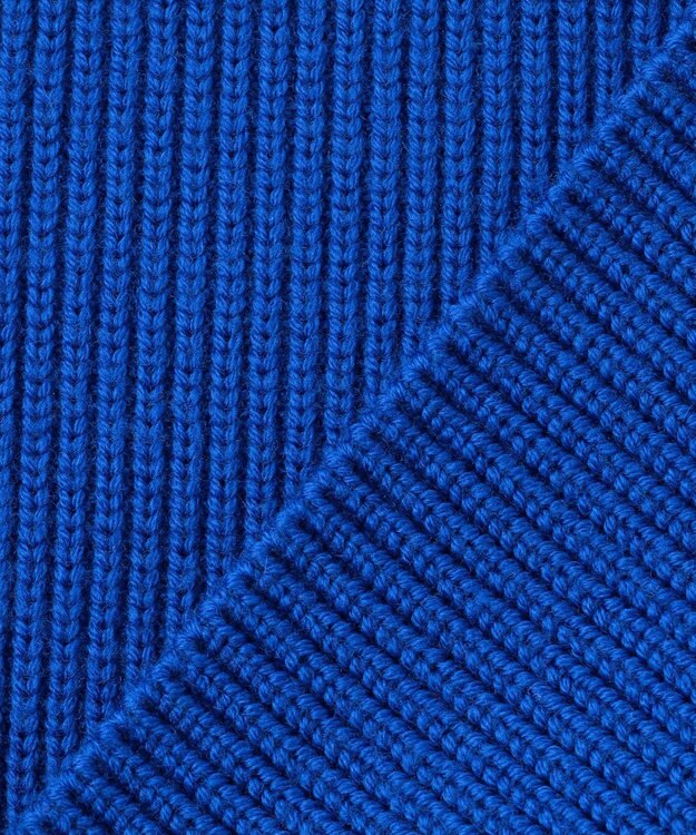 JOSEPH HOMME アコーディオンメリノ　ニットカーディガン ブルー系