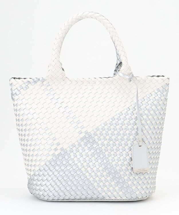 23区 【Oggi4月号掲載】メッシュ トートバッグ シルバー系