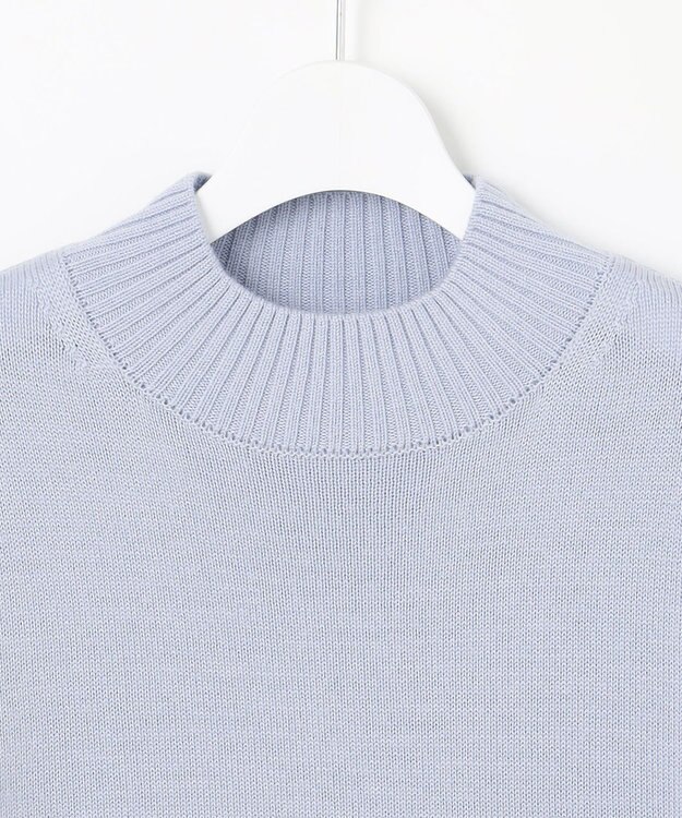 J.PRESS LADIES L 【WEB限定カラーあり・洗える】CLEAR WOOL BLEND ニット 【WEB限定】ライラックブルー系