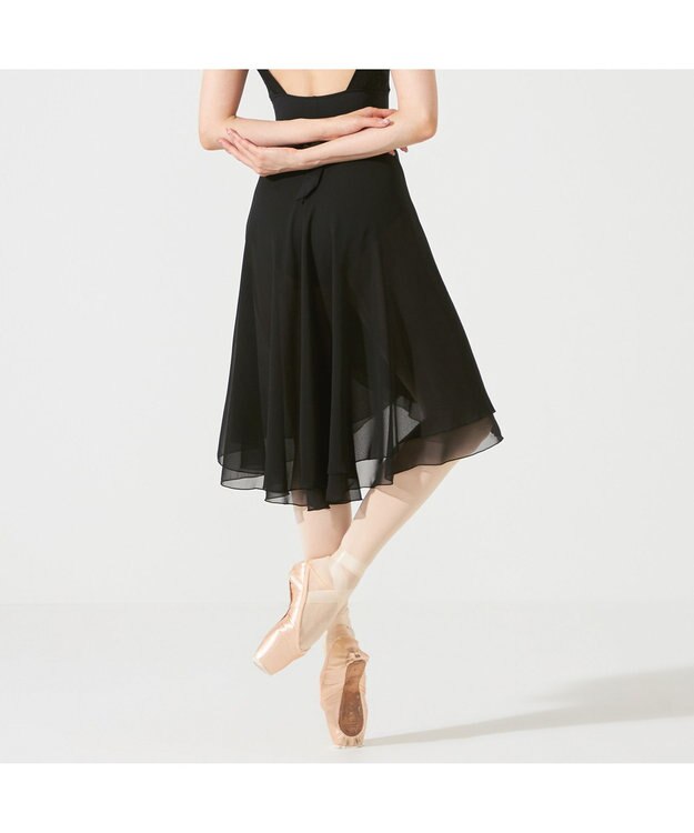 Chacott 【AKANE TAKADA】リハーサルスカート ブラック