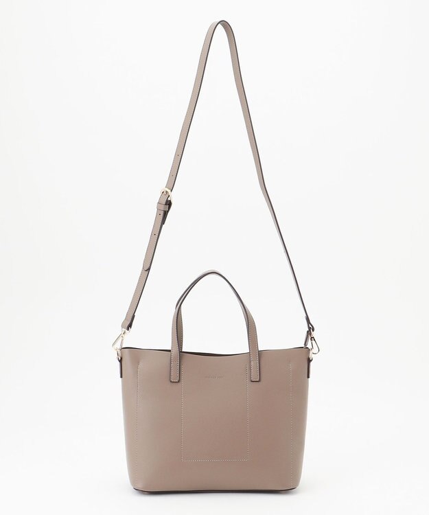 LA BAGAGERIE 【maison vert】【軽量】2WAYミニトート グレージュ