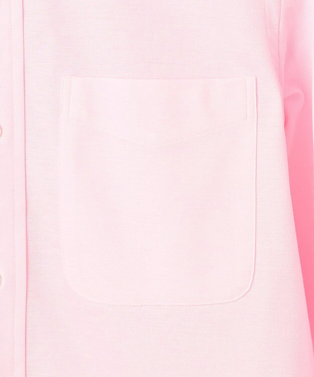 J.PRESS MEN 【Single Needle Tailoring】裏鹿の子 シャツ ピンク系