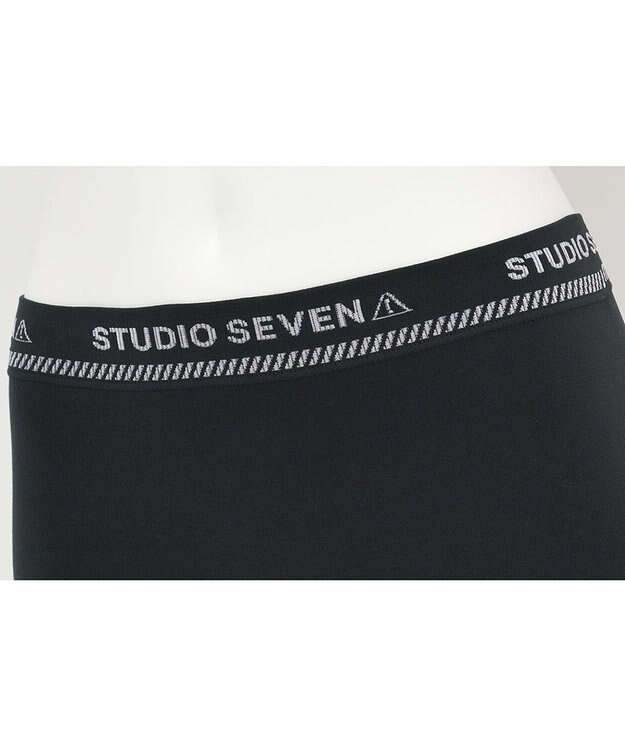 WACOAL MEN レディース <STUDIO SEVEN>コラボ 【PANTS HOLIC】 ショーツ ボーイレングス ワンサイズ(S-LL) 立体成型 適度なフィット感 下着 GT8777 /ブロス ブラック