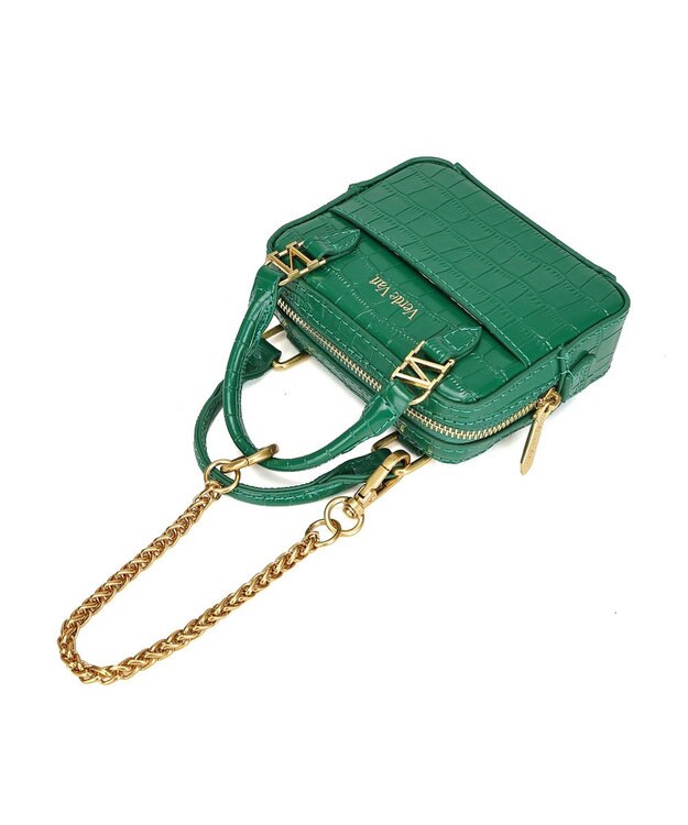 style code 【VerdeVari/ヴェルデヴァリ】TINY BUISINESS BAG グリーン