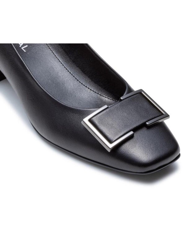 REGAL FOOT COMMUNITY 【リーガルレディース】F53R スクエアトウパンプス パンプス ブラック