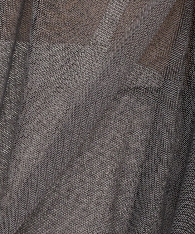 uncrave 【洗濯機洗い可】カクテル チュール ブラウス（uncrave STANDARD） スレート