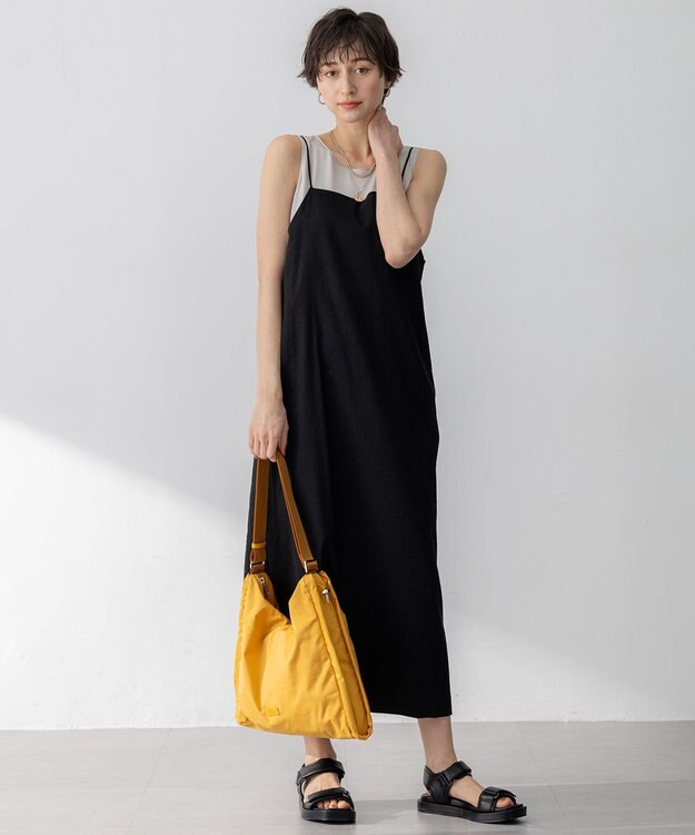 23区 【撥水加工/WEB&一部店舗限定カラーあり】ドロ－ストリング ショルダーバッグ 【WEB限定】イエロー系