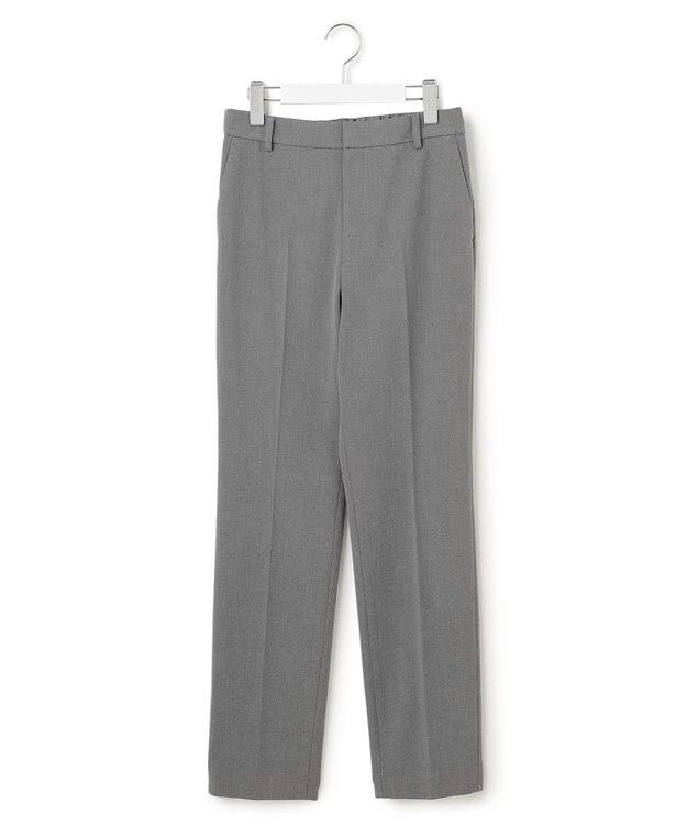 23区 【Oggi2月号掲載/洗える】ウォームストレッチ テーパード パンツ グレー系