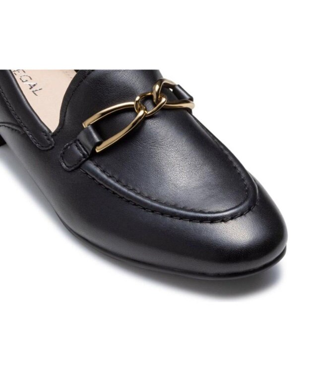 REGAL FOOT COMMUNITY 【リーガルレディース】F64R ビットローファー フラットシューズ ブラック