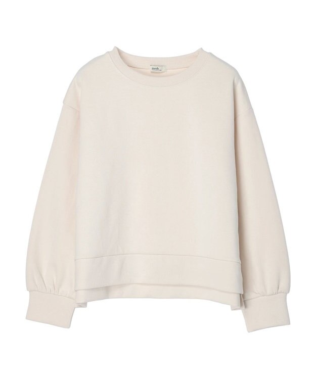 earth music&ecology ダンボールプルオーバー Ivory
