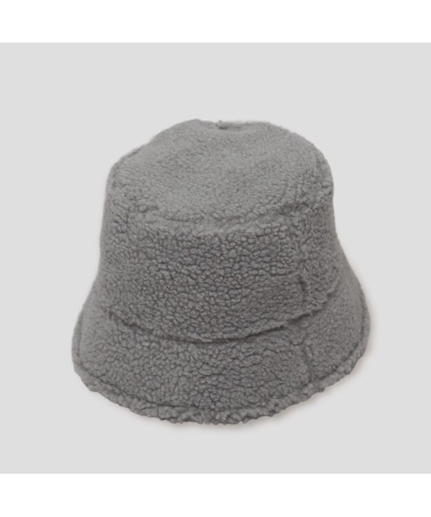 ATRENA ホッカルン ボアバケットハット グレー