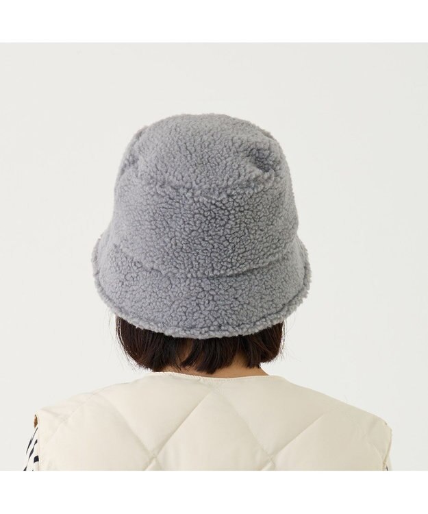 ATRENA ホッカルン ボアバケットハット グレー