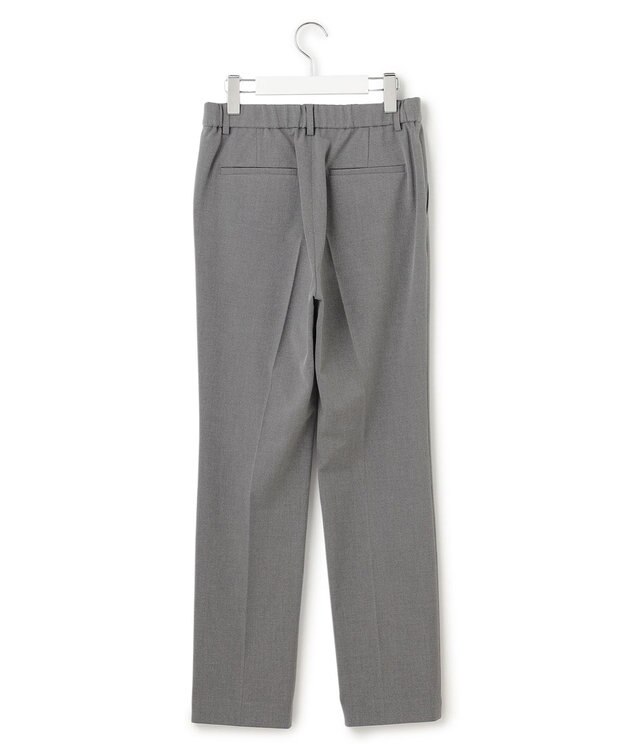 23区 【Oggi2月号掲載/洗える】ウォームストレッチ テーパード パンツ グレー系